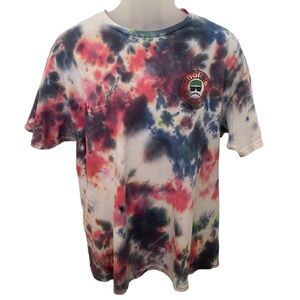 Cholo’s Homestyle Mexican Haleiwa Hawaii Tie Dye Men Tee Shirt